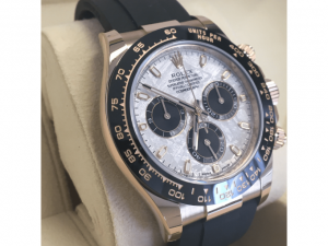 ロレックス コスモグラフ デイトナ 116515LN (メテオライト ブラックラバーベルト)