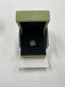 ヴァンクリーフ アルハンブラ VCARO3QM00 ダイヤ YGマラカイト