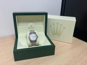 ロレックス デイトジャスト 116234 ホワイトローマ文字盤