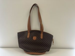 セリーヌ マカダム PVC トートバッグ